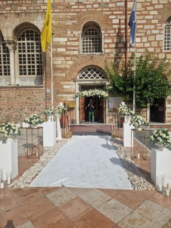 στολισμός για γαμοβάφτιση