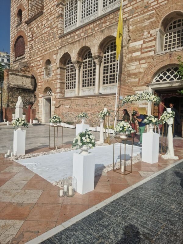 στολισμός για γαμοβάφτιση