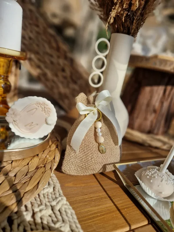 Στολισμός βάπτισης Boho